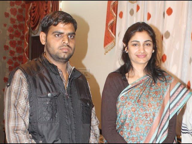 Vivek Priya Arya With Mathura MP Jayant Chaudhary Wife's RLD Leader Charu Chaudhary.