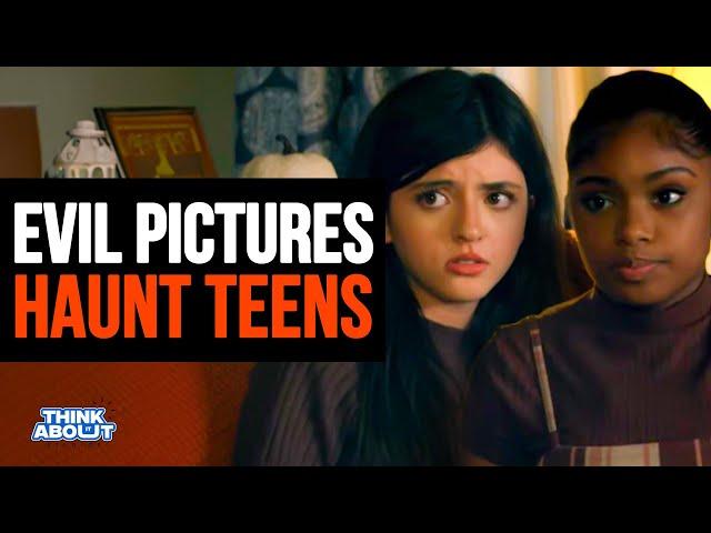 Kids Use Haunted Camera! #horrorstories #halloween #shorts-video