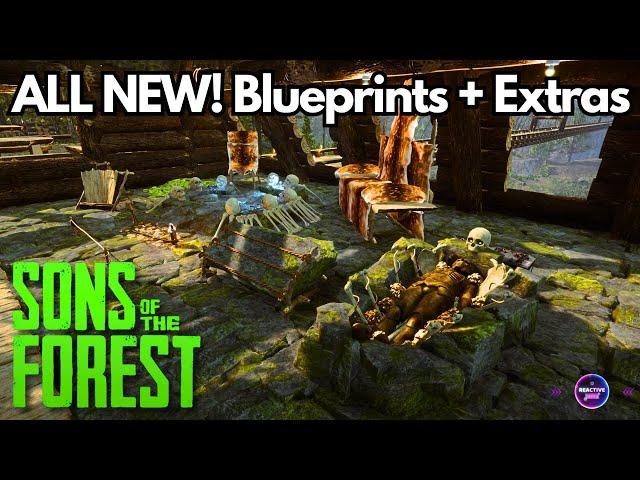 Release 1.0 All NEW Blueprints & Features Revealed! Sons of the Forest Overview!