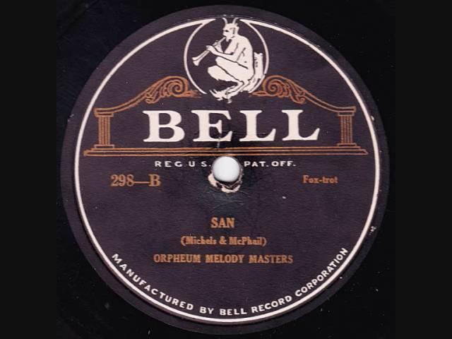 Nathan Glantz & His Orchestra - San - 1924