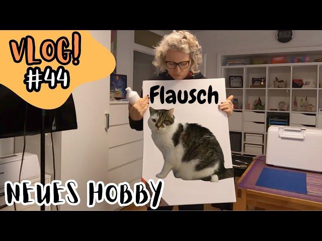 Katzencontent und Arbeit im Atelier Vlog 44-24