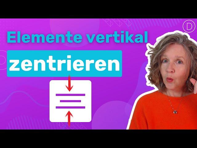 Text und Bilder vertikal zentrieren | Divi Theme Tutorial