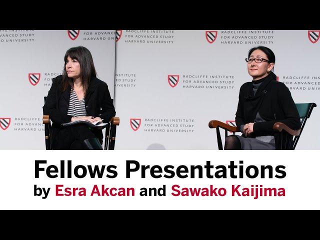 Esra Akcan and Sawako Kaijima || Radcliffe Institute