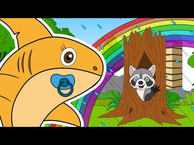 Baby Shark Doo Doo Doo Doo + Peek a Boo - Nursery Rhymes & Kids Songs | Baby Songs