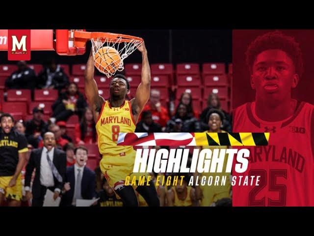 Maryland Men's Basketball Highlights | Maryland 96, Alcorn State 58