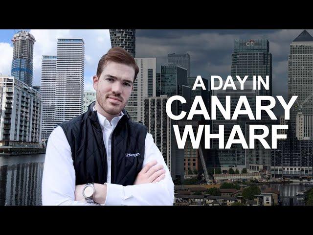 A Day at an Investment Bank in London's Canary Wharf | Vlog