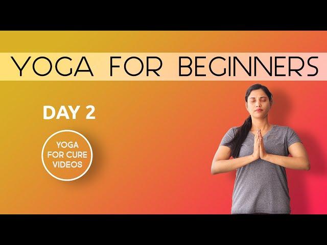 Day 2 Yoga For Beginners | 21 Days of Yoga