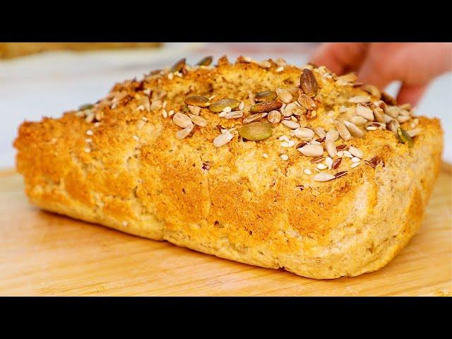 Mix Oatmeal with Yogurt, World's Easiest Oatmeal Bread Recipe 293