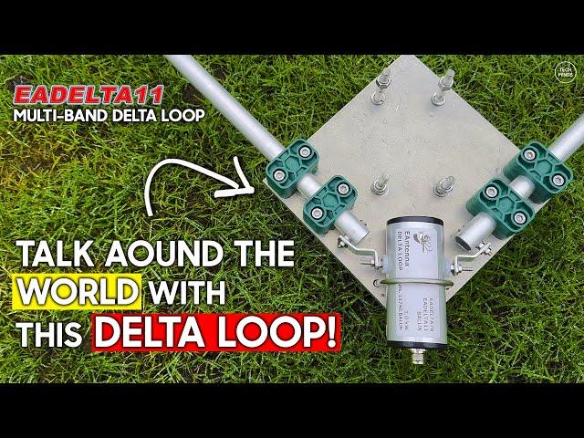 EAntenna DELTA-11 6 Band Delta Loop - This Antenna Is AWESOME!