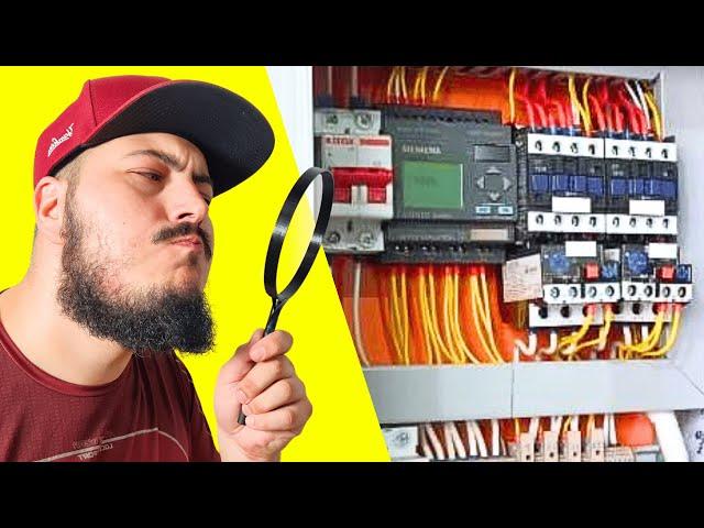 Quadro com CLP para Automação de Máquina  Analizando Quadro Elétrico #2