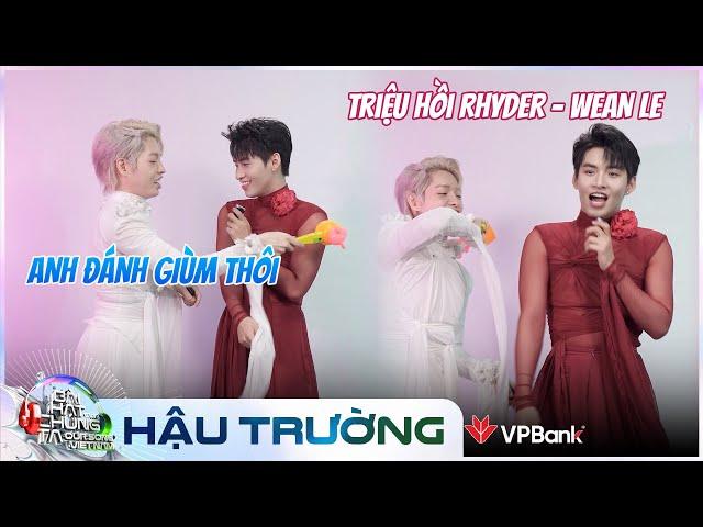 Đức Phúc "tư thù cá nhân", mượn danh Rhyder và WEAN "trả thù" Hùng Huỳnh | BTS Our Song Việt Nam