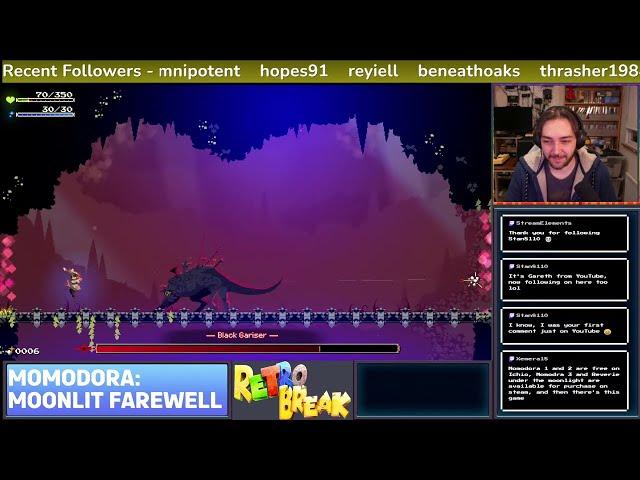 Momodora: Moonlit Farewell [RetroBreak Live Stream]