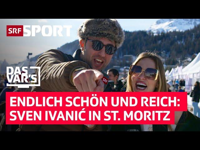 Sven Ivanić am «White Turf»-Pferderennen in St. Moritz: «Das VAR’s» Folge 45 | SRF Sport