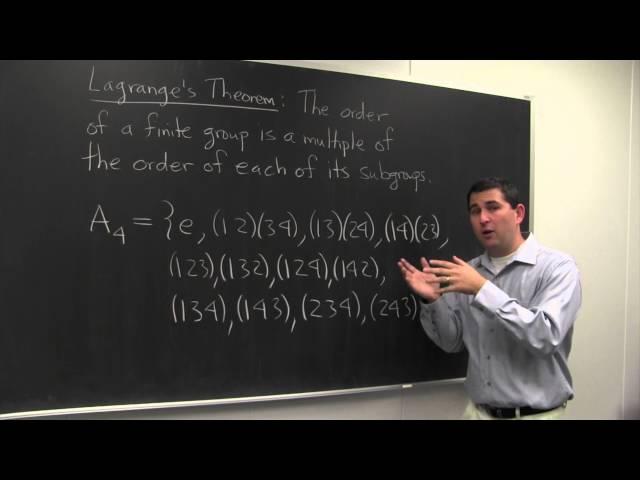 Groups: Lagrange's Theorem and its Converse