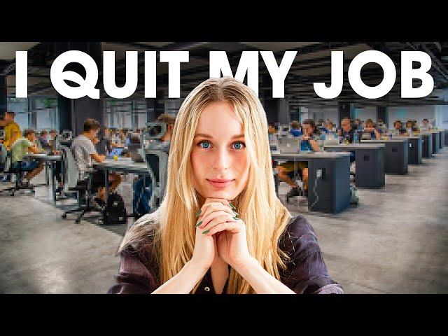 I QUIT my Software Development Job | Why I left and what's next