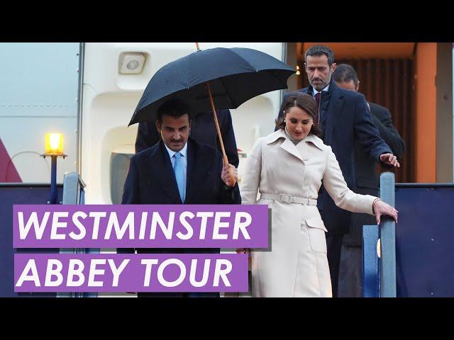 WATCH: Emir of Qatar Tours Westminster Abbey