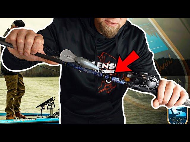 Bassmaster Legend Pro Creates the COOLEST Custom Fishing Rod I've Ever Seen!