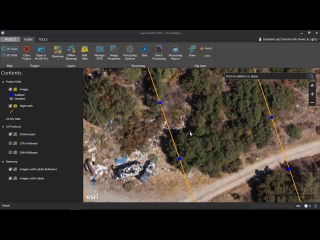 Drone2Map for Utility Inspections and Corridor Management