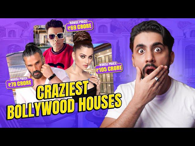 BOLLYWOOD HOUSE TOURS #3 ft. Urvashi Rautela, Karan Johar, Suniel Shetty