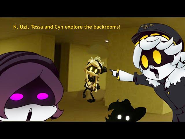 N, Uzi, Cyn and Tessa explore the backrooms! +Extra! / Ft in description! /