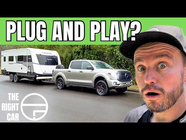 GWM Cannon Alpha 2025 review : Towing test Australia