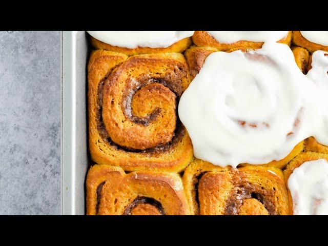 Pumpkin Cinnamon Rolls