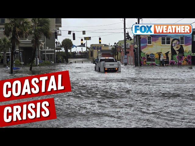 Carolina Beach, NC Overwhelmed By Floodwaters As State Of Emergency Issued