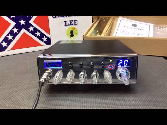 General Lee 10 Meter Radio Green Nitro Lights