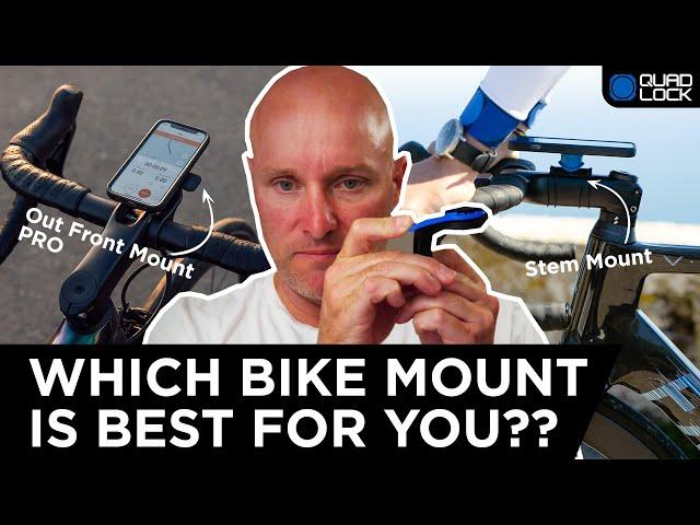 Cycling Maven Reviews The Quad Lock Bike Mounts