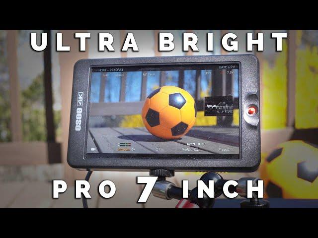 Osee G7 Camera Monitor - Ultra Bright & Pro Feature Packed for Indie Budget