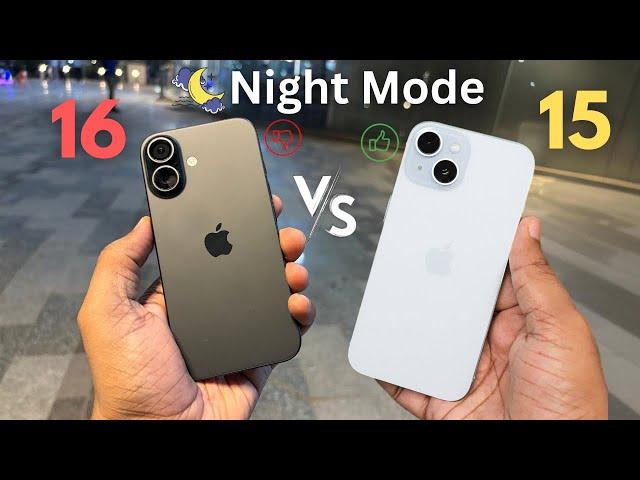 iPhone 16 vs iPhone 15 Camera Comparision Test | 4K Video Test | Night Mode