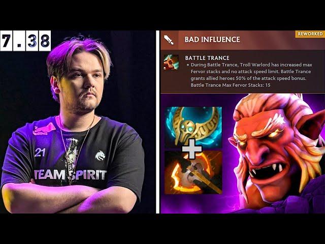 How Y A T O R O plays Troll Warlord in 7.38 PATCH !