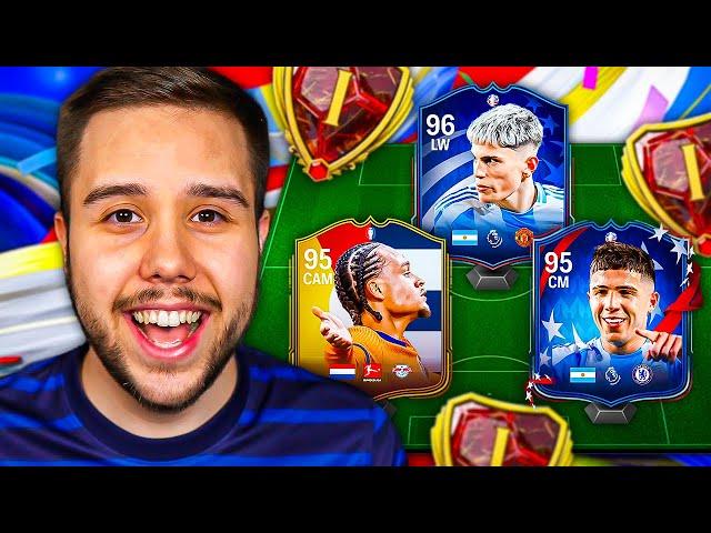 96 GARNACHO, 95 SIMONS & 95 FERNANDEZ!  FUT Champs - FC 24 Ultimate Team