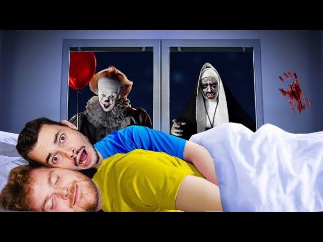 DO NOT RECORD YOURSELF SLEEPING ON HALLOWEEN AT 3AM! Full Horror Movie