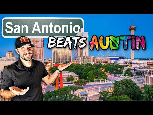 Why is EVERYONE Leaving Austin for San Antonio, TX???