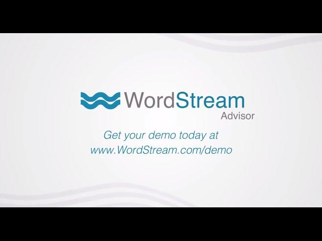 WordStream Advisor Product Demo by Simplifilm