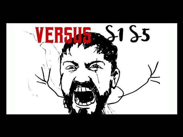 King Leonidas vs Chuck Morris | Versus