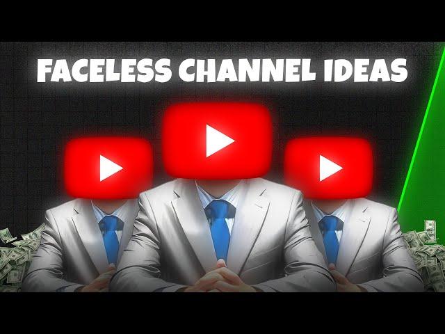 Top 6 Best Faceless YouTube Channel Ideas 2024 | High Growth & Earning