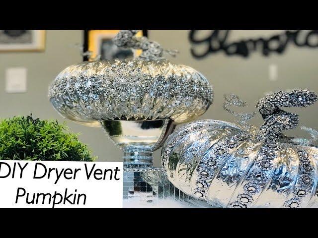 Whimsical DIY Fall Pumpkin | Glam DIY Pumpkin | DIY Vent Duct Pumpkin