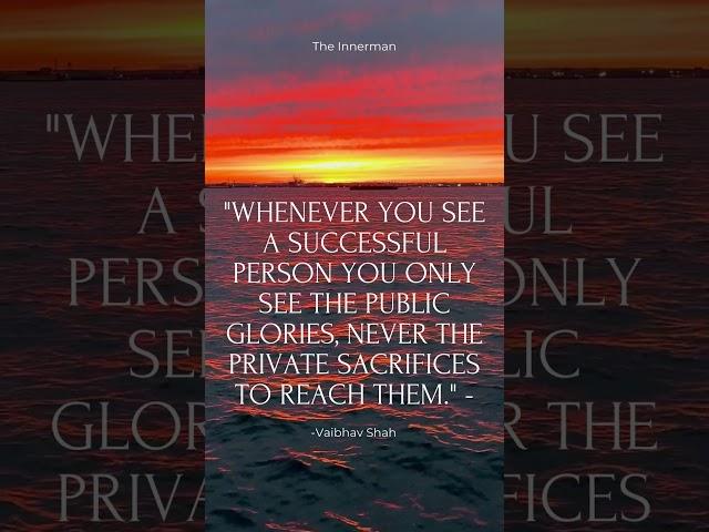 #sacrifice #glory #vaibhav #shah