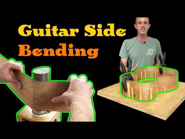 How to Bend Guitar Sides [Bending Iron Full Process]