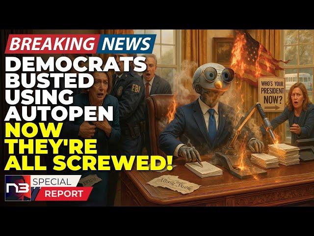 BREAKING: Democrats Let A FRIGGIN AUTOPEN Run America—Now They're ALL Going To Prison