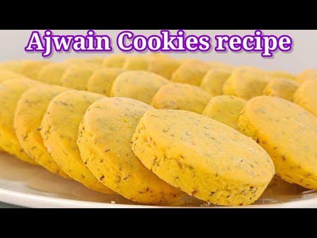 How to make Delicious bakery biscuits |  ajwain cookies recipe | cookies recipe