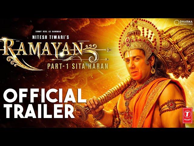 RAMAYANA : OFFICIAL TRAILER |Ranbir Kapoor, Lara Dutt, Sunny Deol,Sai Pallavi| Nitesh Tiwari|Concept