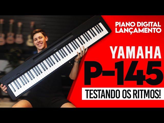 PIANO DIGITAL YAMAHA P-145 - SUBSTITUTO DO P-45 - LANÇAMENTO!