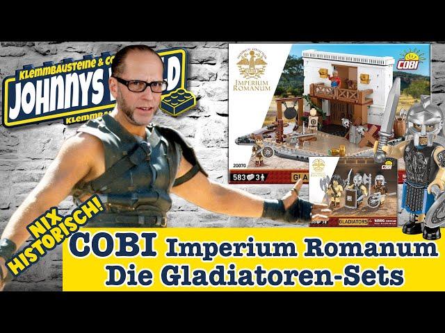 Vollkommener Quatsch! ... und trotzdem cool? Cobi Imperium Romanum Gladiatoren & Gladiatoren Schule
