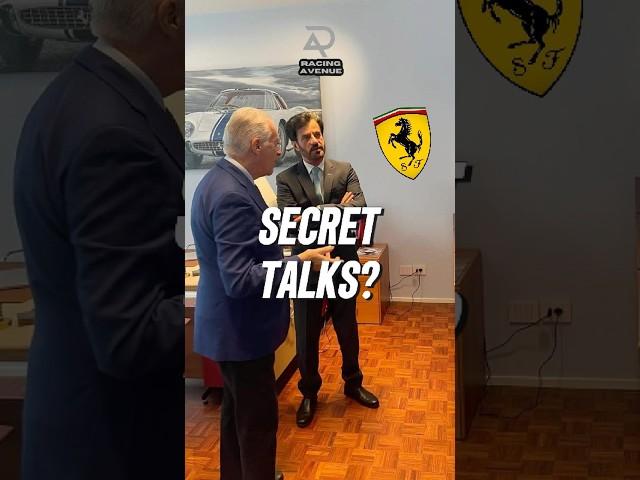 Why Did the FIA President Visit Ferrari in Secret