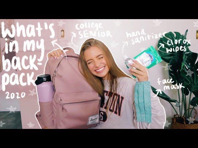 WHAT'S IN MY COLLEGE BACKPACK/SCHOOL SUPPLIES HAUL 2020