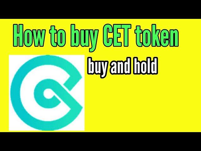 How to buy CET token / buy CET token by coinex exchange