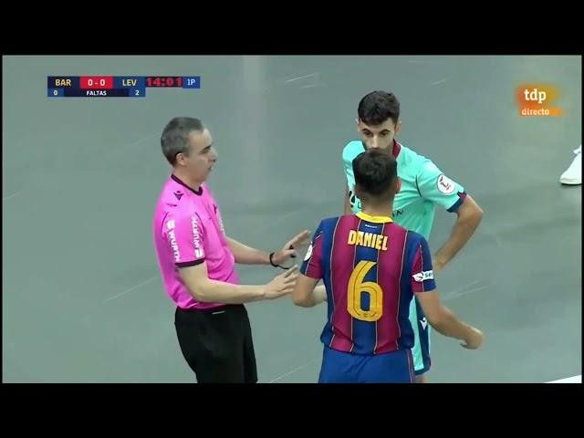 Futsal- Barca 2 (5) vs Levante UD 2 (4)(LNFS 2021 PlayOff Final- Partido 3)